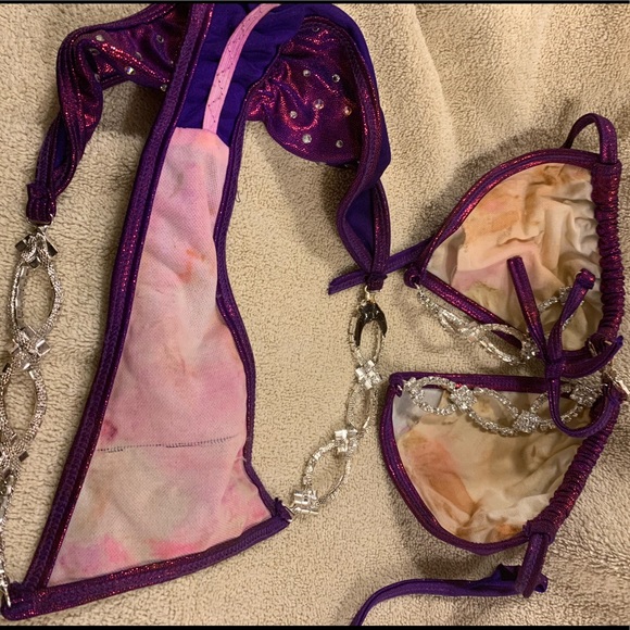 Dazzling Purple Competition Bikini - Picture 9 of 9